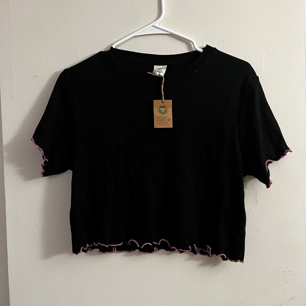 Lucy & Yak cropped tee